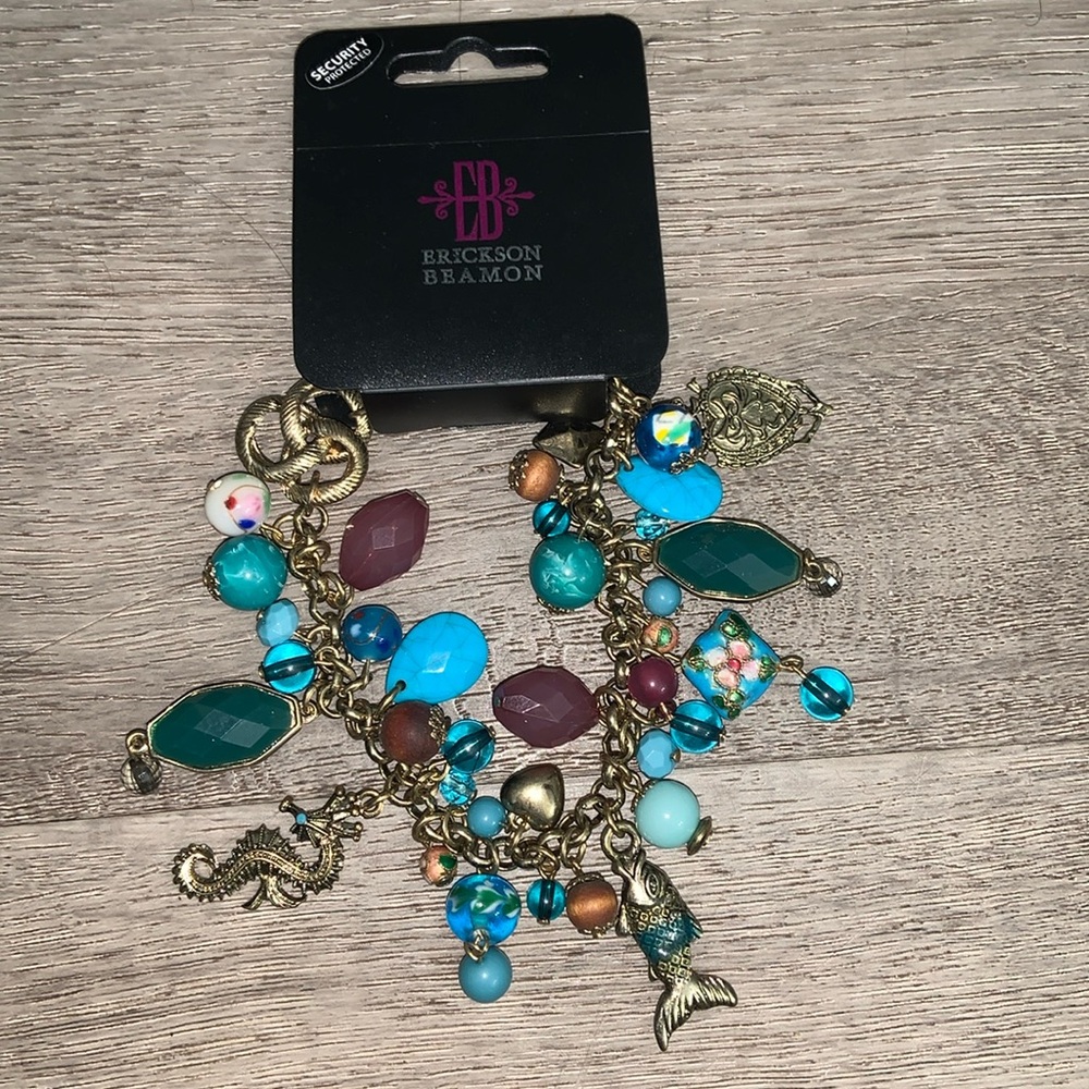 Beautiful bracelet with bead work from Debenhams London - Erickson Beamon